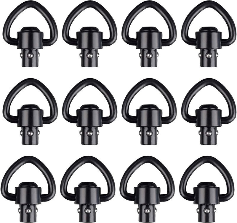 TPO QD Sling Swivel Mount 1" Heavy Duty D-Loop Picatinny Rail QD Sling Swivels Quick Detach/Release for Two Point Sling - Image 1